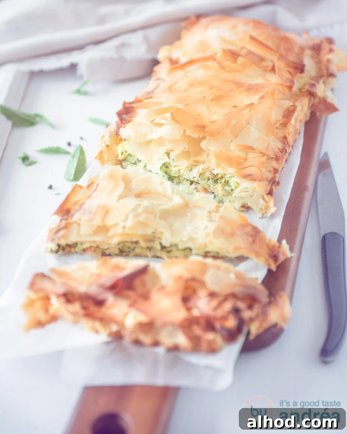 Kolokithopita - Griekse courgette quiche
