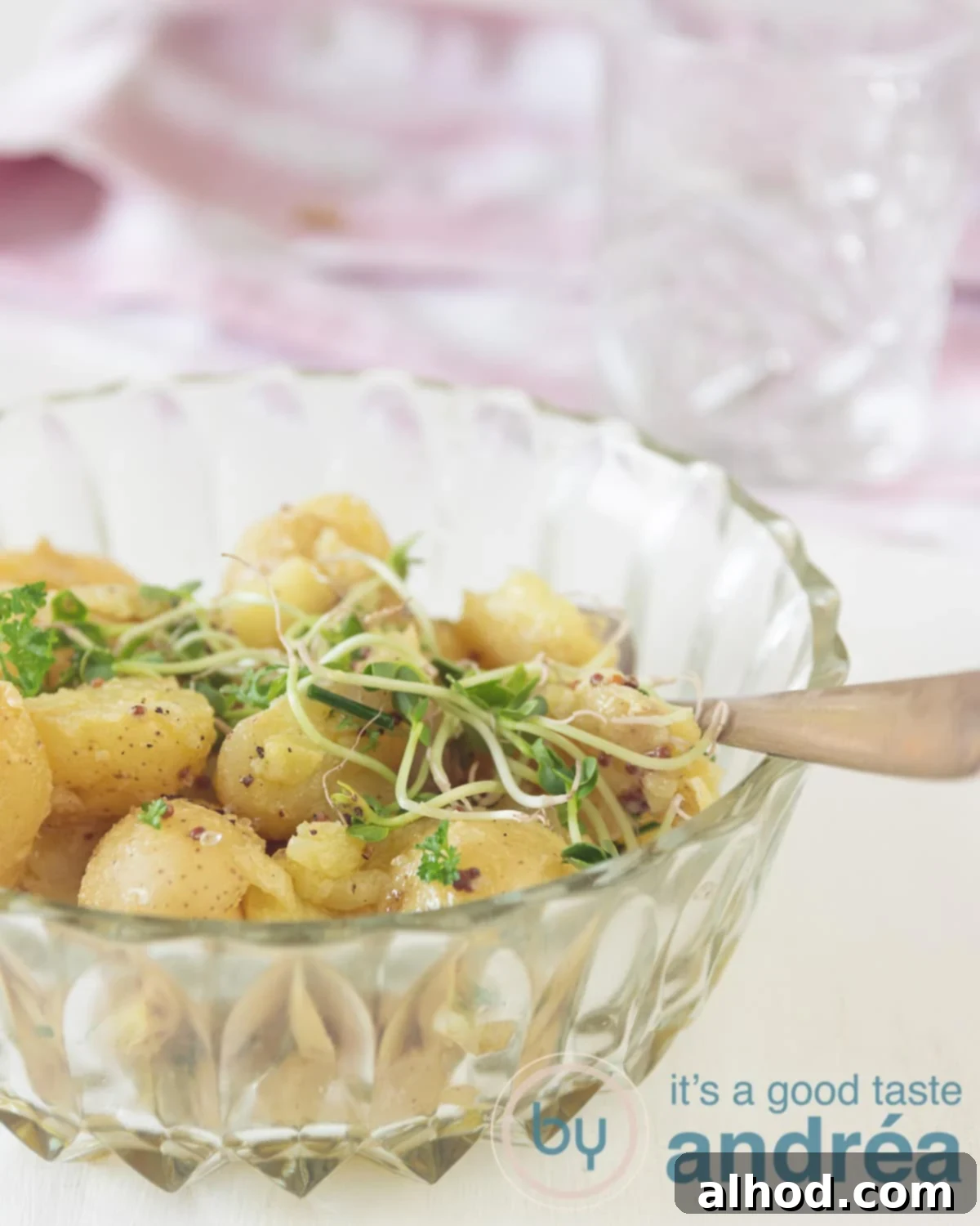 Velvety Baby Dutch Potato Salad 5 Baby potato salad