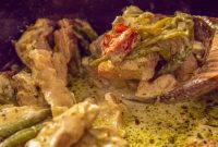 Slow Cooker Creamy Tuscan Pesto Chicken