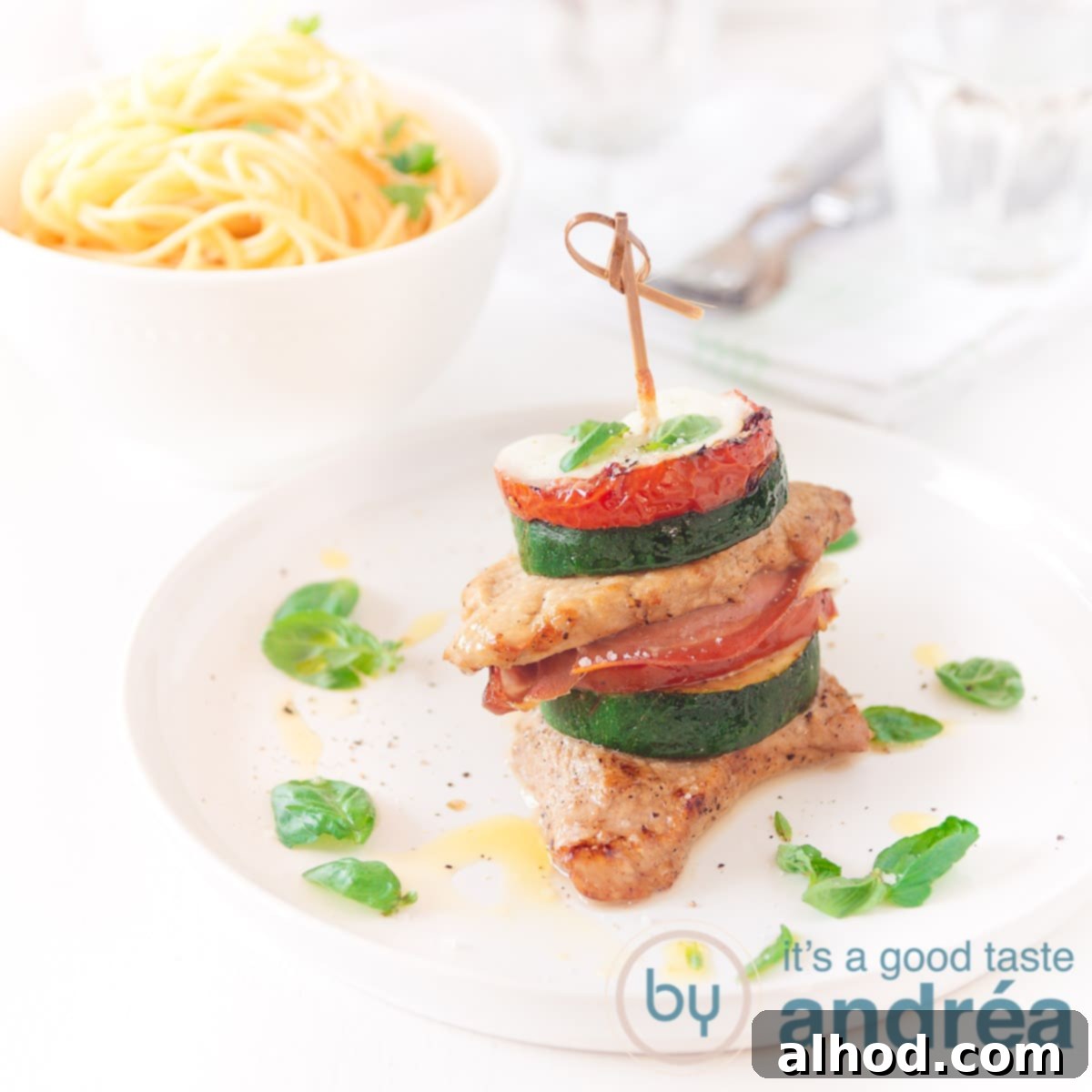 Veal Saltimbocca with Mozzarella